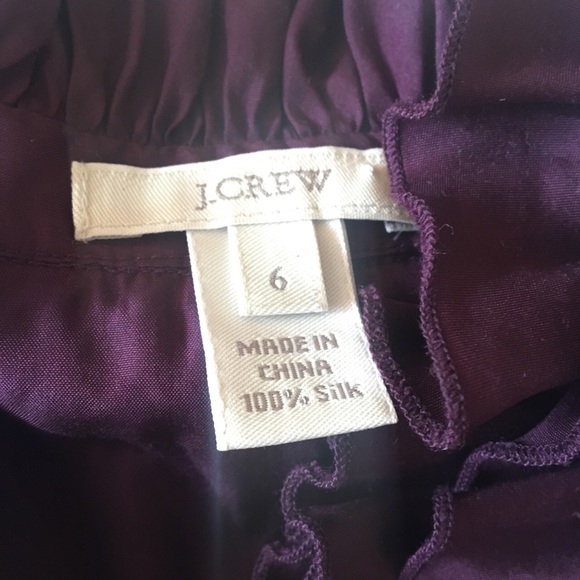 JCrew Ruffle Tank Blouse - Picture 2 of 3